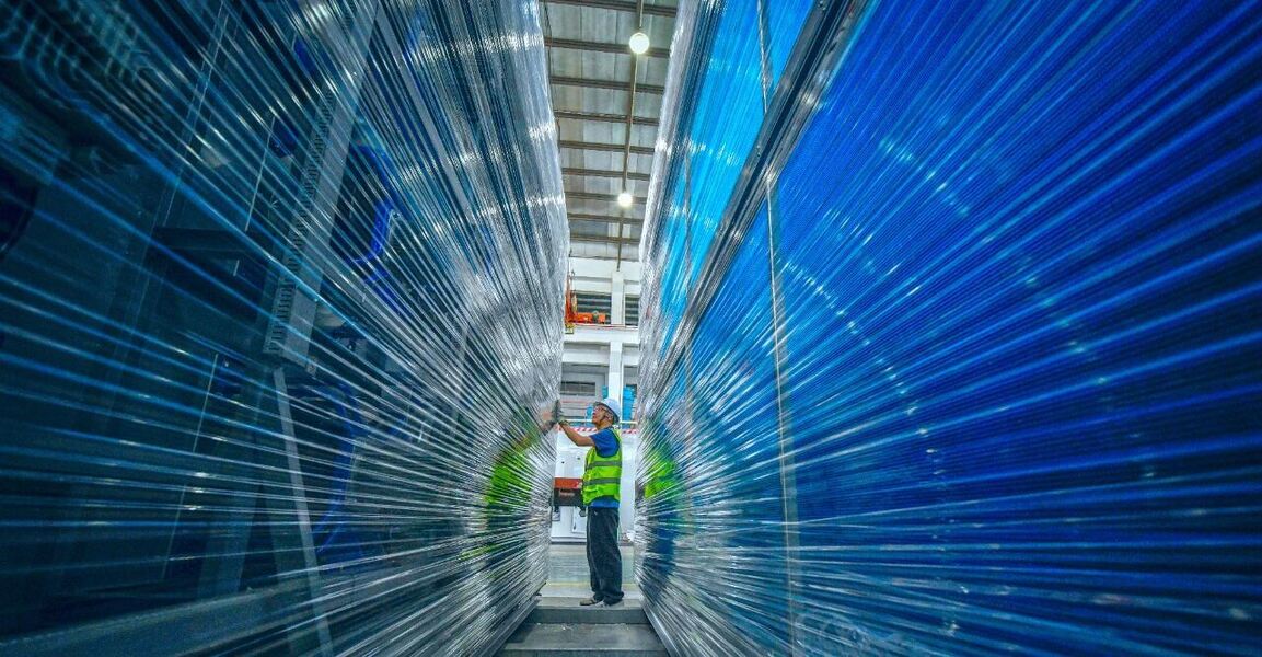 GUANGZHOU JETEX-LLOYD'S MACHINERY LTD línea de producción del fabricante