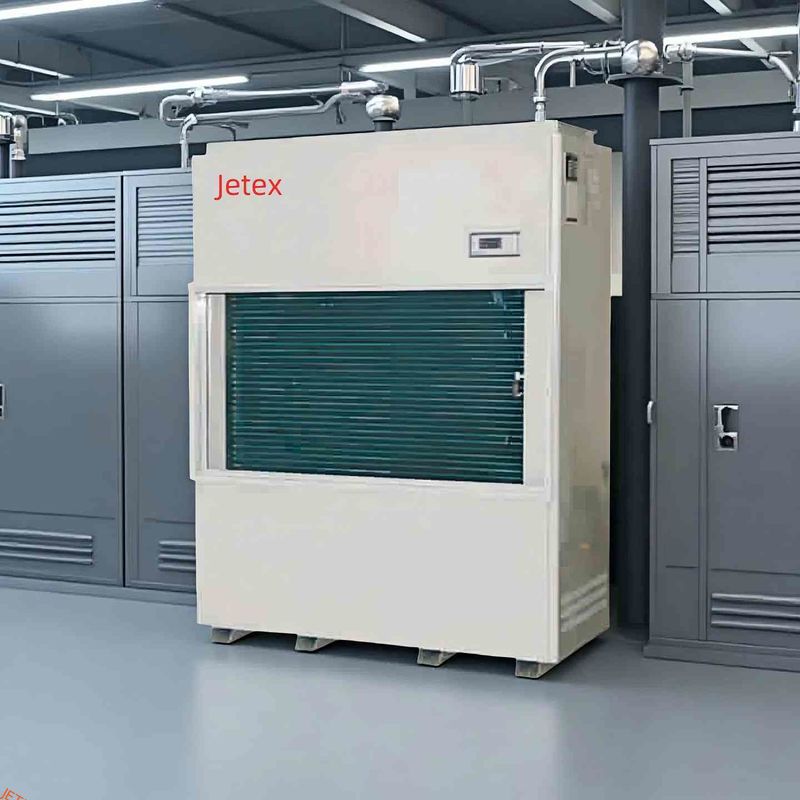 Deshumidificador de conductos comerciales con filtro de aire lavable para un fácil mantenimiento